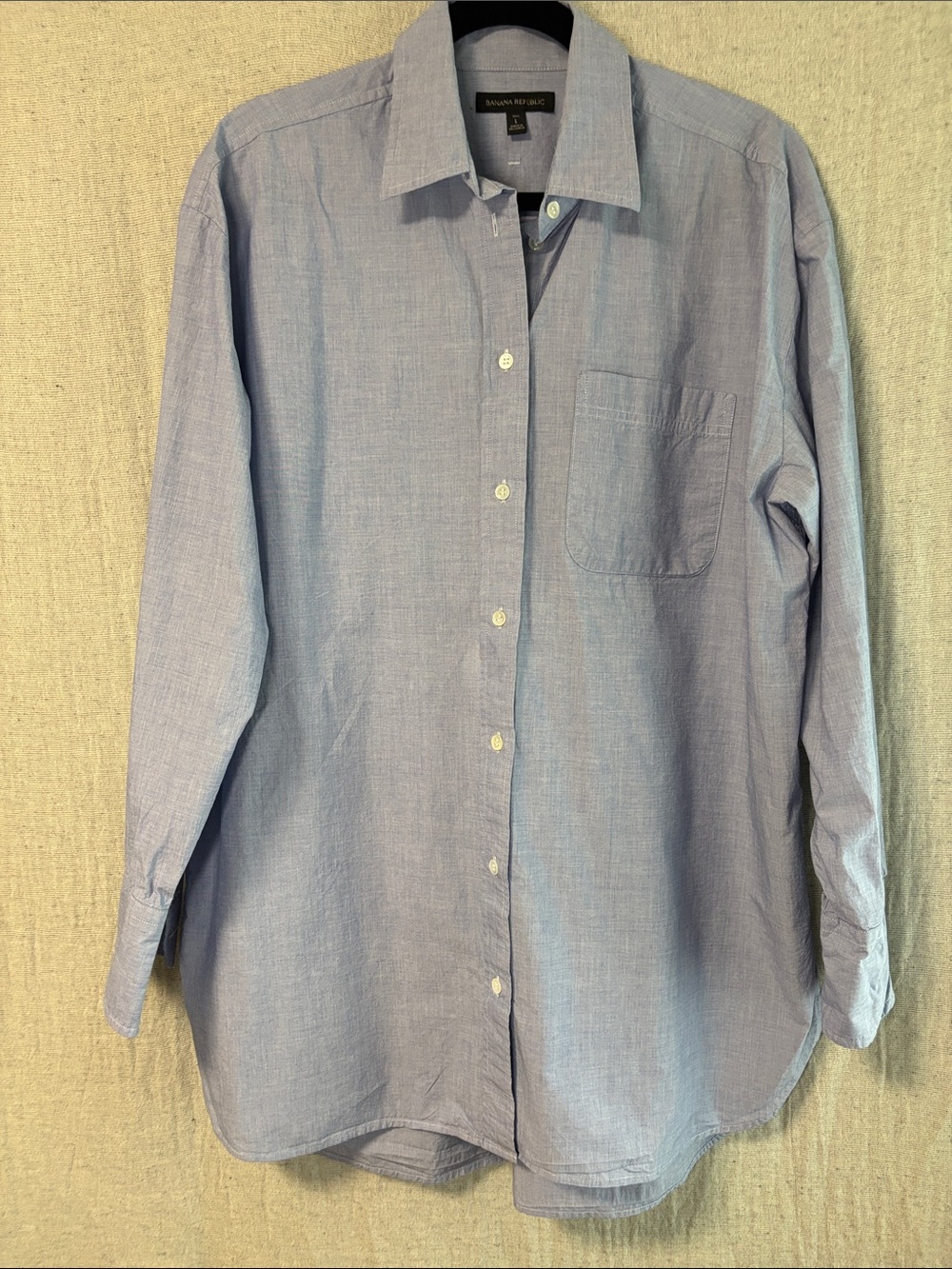 Banana Republic women’s  Pale Blue Button-Down Dress Shirt